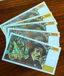 Fransa 100 Cent Francs 5 Adet..(1979-1993)