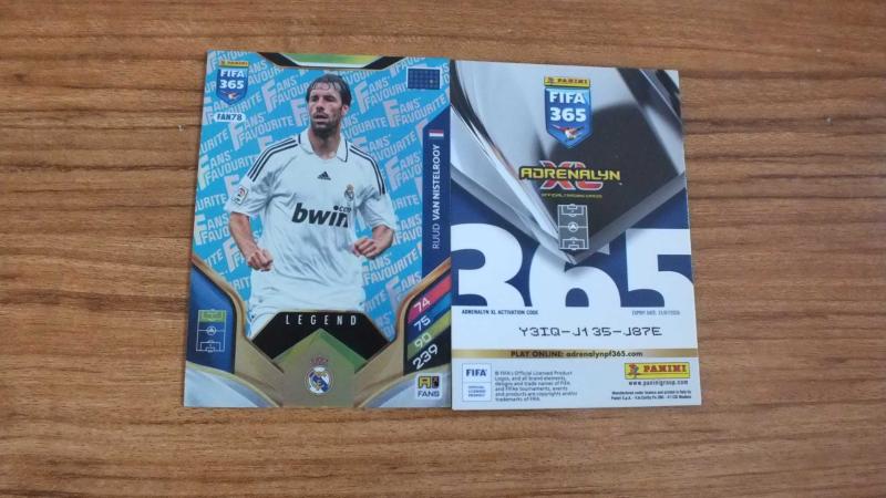 2026 Panini FIFA 365 Ruud van Nistelrooy FANS / Fans' Favourite
