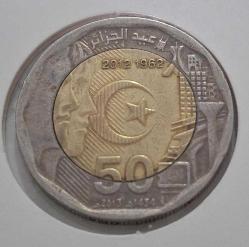 CEZAYİR BAĞIMSIZLIĞININ 50.YIL DÖNÜMÜ 200 DİNAR 2012