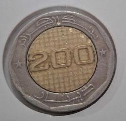 CEZAYİR BAĞIMSIZLIĞININ 50.YIL DÖNÜMÜ 200 DİNAR 2012