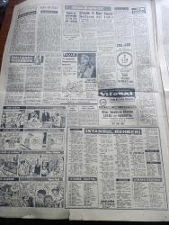 Yeni Sabah Gazetesi - Turkish Newspaper - 14 Ocak 1960 - İsmet İnönü Dün başvekil Adnan Menderes'e sert bir cevap verdi Fotoğrafı - Gümülcine'de sel felaketi Fotoğrafı - Saidi Nursi seyahat için sebep arıyor - üniversiteli gençler irticai protesto etti fotoğraf - Aydın'da Saidi Nursi'yi tenkit eden bir gazetenin sahibi tehdit edildi - Yenigün gazetesi para cezasına mahkum oldu - 2 gazeteci 405'er gün hapse mahkum oldu - Brigitte Bardot kocası ve oğlu Fotoğrafı - Senede 1,5  milyar Türk lirası kazanan adam Isaac Wolfson Fotoğrafı - Cafer İle Hürmüz çizen Altan Erbulak - Hayk Hammer çizen Oğuz Aral - İttihat ve Terakki içinde dönenler anlatan Galip Vardar Yazan Samih Nafiz Tansu Yazı Dizisi - müzik bahisleri yazan Azmi Nihat - Fenerbahçe dün de Çek Spartak'a yenildi fotoğraf - Fenerbahçe'de ilk tedbir antrenör Molnar ve Altı futbolcu cezalandırıldı Fotoğrafı - Coşkun Özarı Galatasaray'a başantrenör oldu fotoğraf - İsmet Uluğ Fenerbahçe başkanı Agah Erozon'a cevap verdi - Burhan Sargun