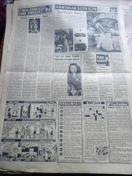Yeni Sabah Gazetesi - Turkish Newspaper - 14 Ocak 1960 - İsmet İnönü Dün başvekil Adnan Menderes'e sert bir cevap verdi Fotoğrafı - Gümülcine'de sel felaketi Fotoğrafı - Saidi Nursi seyahat için sebep arıyor - üniversiteli gençler irticai protesto etti fotoğraf - Aydın'da Saidi Nursi'yi tenkit eden bir gazetenin sahibi tehdit edildi - Yenigün gazetesi para cezasına mahkum oldu - 2 gazeteci 405'er gün hapse mahkum oldu - Brigitte Bardot kocası ve oğlu Fotoğrafı - Senede 1,5  milyar Türk lirası kazanan adam Isaac Wolfson Fotoğrafı - Cafer İle Hürmüz çizen Altan Erbulak - Hayk Hammer çizen Oğuz Aral - İttihat ve Terakki içinde dönenler anlatan Galip Vardar Yazan Samih Nafiz Tansu Yazı Dizisi - müzik bahisleri yazan Azmi Nihat - Fenerbahçe dün de Çek Spartak'a yenildi fotoğraf - Fenerbahçe'de ilk tedbir antrenör Molnar ve Altı futbolcu cezalandırıldı Fotoğrafı - Coşkun Özarı Galatasaray'a başantrenör oldu fotoğraf - İsmet Uluğ Fenerbahçe başkanı Agah Erozon'a cevap verdi - Burhan Sargun