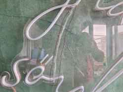 Işıklı Led Tabela - Geçe Lambası - 4 - tabelacı değilim. elimde sadece bu urun var. 1 adet - 4 yerınde kırılma var. Yapıştırıldı - Fotografta işaretli