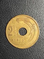 1948 YILINA AİT 2,5  KURUŞ ÇÇT TCM  2147