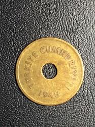 1948 YILINA AİT 2,5  KURUŞ ÇÇT  TCM  2348
