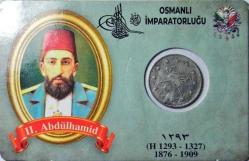 2. Abdülhamid · 2 Kuruş · (1293/30) · Kostantiniye · Gümüş 2.41 gr Özel Kitinde