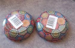 DEKORATİF VE KULLANIMLIK METAL DESENLİ KASE SIFIR ÜRÜN