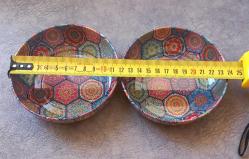 DEKORATİF VE KULLANIMLIK METAL DESENLİ KASE SIFIR ÜRÜN