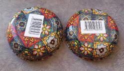 DEKORATİF VE KULLANIMLIK METAL DESENLİ KASE SIFIR ÜRÜN