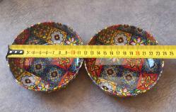 DEKORATİF VE KULLANIMLIK METAL DESENLİ KASE SIFIR ÜRÜN