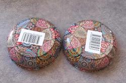 DEKORATİF VE KULLANIMLIK METAL DESENLİ KASE SIFIR ÜRÜN