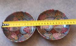 DEKORATİF VE KULLANIMLIK METAL DESENLİ KASE SIFIR ÜRÜN