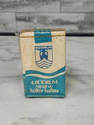 Antika Koleksiyonluk Nadir 1983 4. Bodrum Sanat ve Kültür Haftası Sigarası - Açılmamış Sigara Paketi