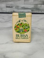 Antika Koleksiyonluk Nadir 1983 Bursa Milli Fuarı Sigarası - Açılmamış Sigara Paketi