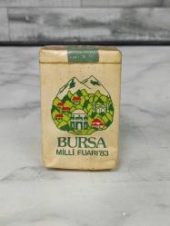 Antika Koleksiyonluk Nadir 1983 Bursa Milli Fuarı Sigarası - Açılmamış Sigara Paketi