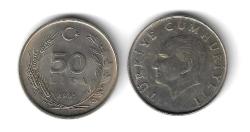 1985 Yılı Tedavül 50 Lira ÇİL