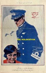 Osmanlıca Akbaba Mizah Dergisi-Gazetesi, Orijinal Dönem Basım, (Ottoman Magazine-Newspaper) - 21 Mayıs 1928 - Sayı: 568 - İhap Hulusi Görey'in Denizcilik Temalı Çalışması: Kadın Deniz Gibidir, Hiç İnanmak Olmaz, ha!.. 