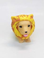 Diramix Dress Your Puppy Köpek Aslan Kostümlü Esneyen Yumuşak Figür