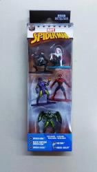 Marvel Spider-Man 5'li Figür Seti - Jada Nano Metalfigs
