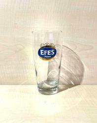 1 ADET  VİNTAGE EFES PİLSEN BİRA BARDAĞI BİRA KADEHİ NO 64