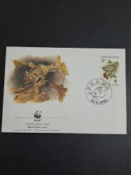 ÇEK CUMHURİYETİ(ÇEKOSLOVAKYA) FDC KEMİRGENLER(HAYVAN) TEMALI ZARF (1996)