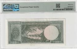 5. Emisyon, 10 Lira 6.Tertip Seri B38 Çok Temiz PMG 35