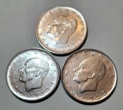 622// 1 Lira (1975,76,77) 3'lü set