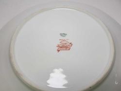 LIMOGES & DECUGIS CONSTANTINOPLE DAMGALI ÇOK NADİR PORSELEN TABAK