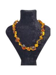 ANTİKA DAMLA KEHRİBAR GERDANLIK