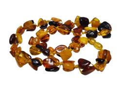 ANTİKA DAMLA KEHRİBAR GERDANLIK