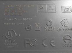 Logitech K120 USB Kablolu Klavye (Yeni gibi , Ayaksız , İkinci El)