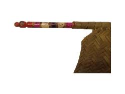 OSMANLI DÖNEMİ TEKKE İŞİ HASIR YELPAZE