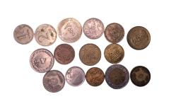 karışık yabancı madeni para lotu