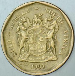 GÜNEY AFRİKA CUMHURİYETİ 10 CENT 1993.