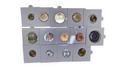 karışık yerli madeni para lotu çil