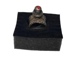 OSMANLI DÖNEMİ TEKKE İŞİ GÜMÜŞ YÜZÜK