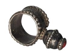 OSMANLI DÖNEMİ TEKKE İŞİ GÜMÜŞ YÜZÜK