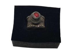 OSMANLI DÖNEMİ TEKKE İŞİ GÜMÜŞ YÜZÜK