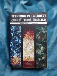 Ferhenga Perwerdeye (Kurdî - Tirkî - Îngîlîsî) - SÖZLÜK - DICTIONARY