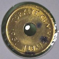 1951 yılı 1 kuruş çil