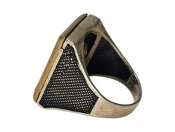 AY YILDIZ BAYRAKLI GÜMÜŞ YÜZÜK