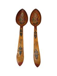 OSMANLI DEVLET ARMALI TAHTA KAŞIKLAR