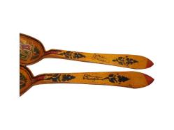 OSMANLI DEVLET ARMALI TAHTA KAŞIKLAR