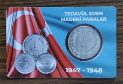 1947 Yılı Gümüş 1 Lira..