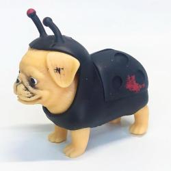 Diramix Dress Your Puppy Köpek Uğur Böceği Kostümlü Esneyen Yumuşak Figür