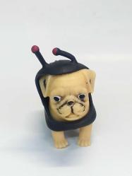 Diramix Dress Your Puppy Köpek Uğur Böceği Kostümlü Esneyen Yumuşak Figür