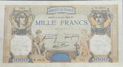 Fransa 1940 1000 Frank ÇÇT