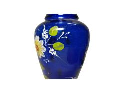 ANTİKA KOBALT CAM VAZO