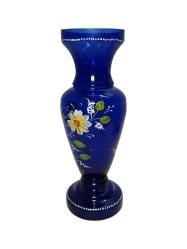 ANTİKA KOBALT CAM VAZO