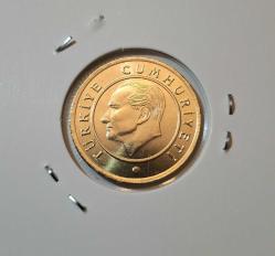 634// 25 Kuruş Altın sarısı 2023